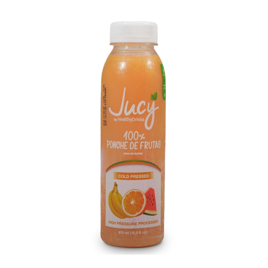 Imagen de  Jugo JUCY BY HEALTHYDRINKS Ponche 107210 370ml