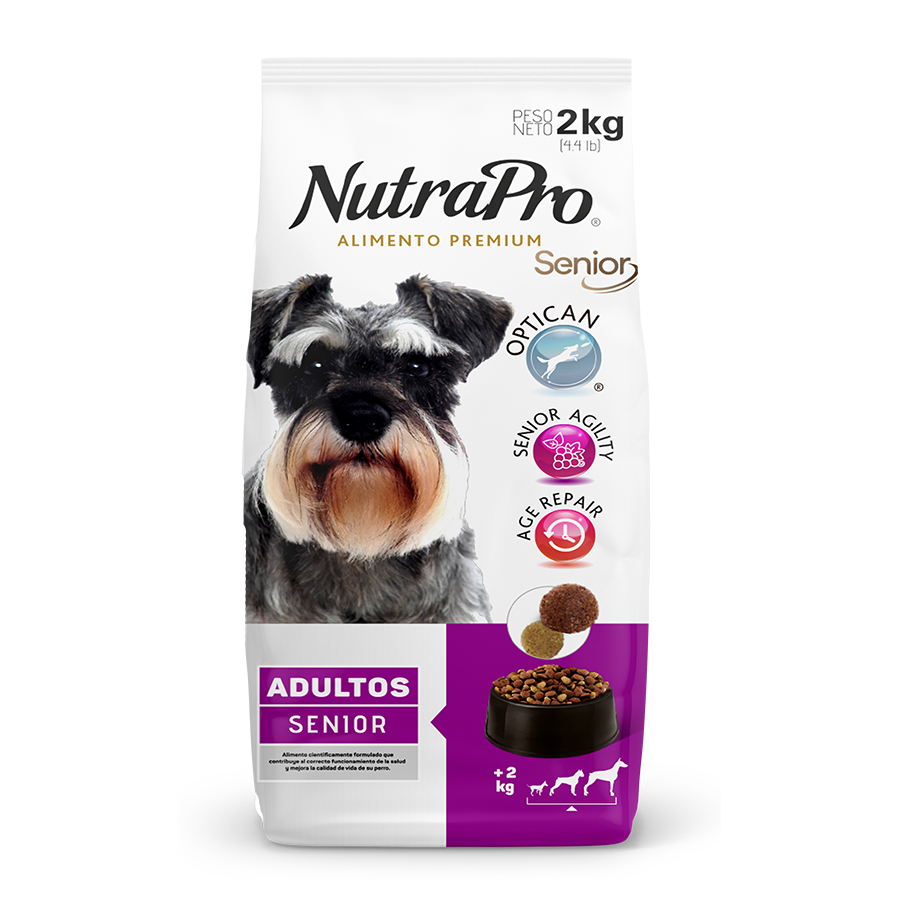 Imagen de Alimento para perro nutrapro adulto senior 2 kg