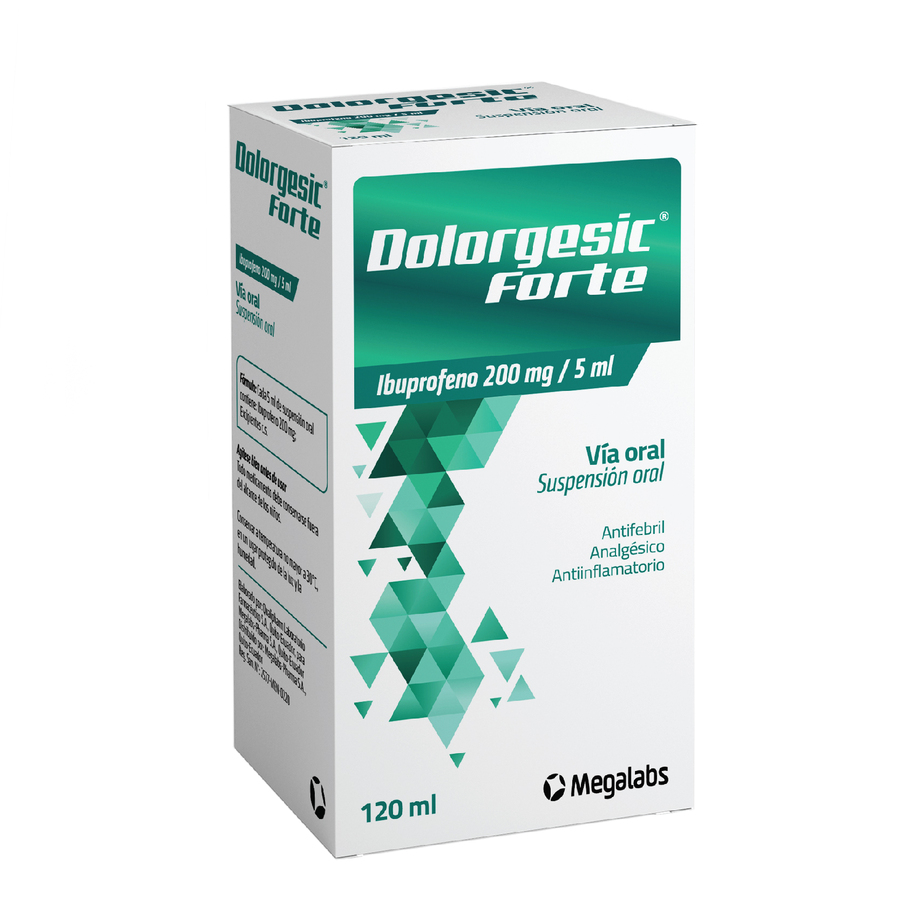 Imagen de  DOLORGESIC 200mg/5ml MEGALABS Suspensión