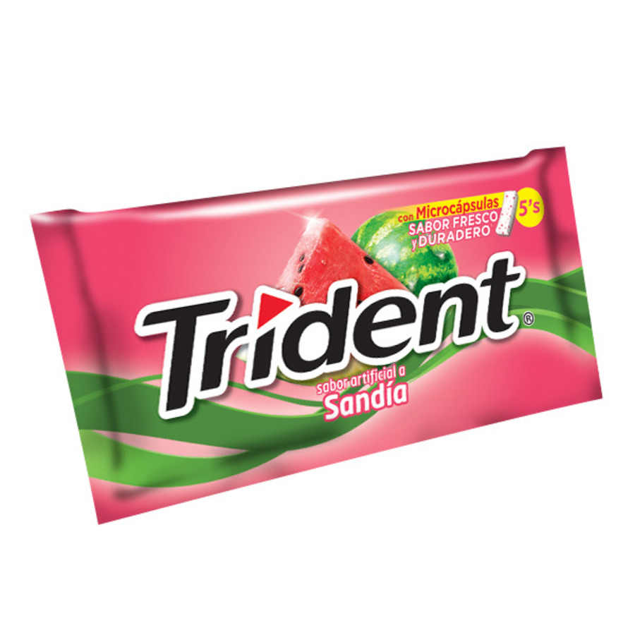 Imagen de  Chicle TRIDENT Sandía 107408 8.5gr x 18