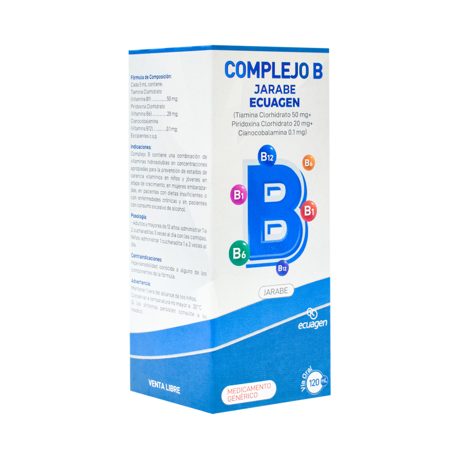 Imagen de Complejo b jbex120ml ecug
