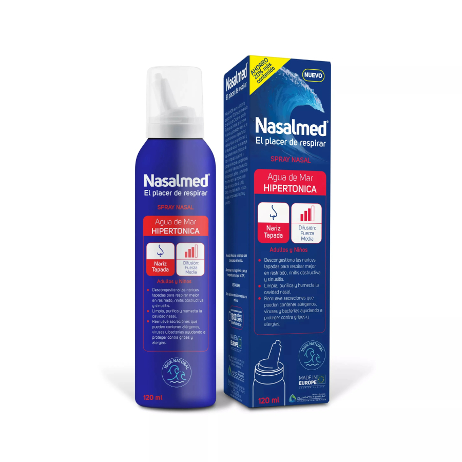 Imagen de  Solución nasal NASALMED Hipertónica 120ml