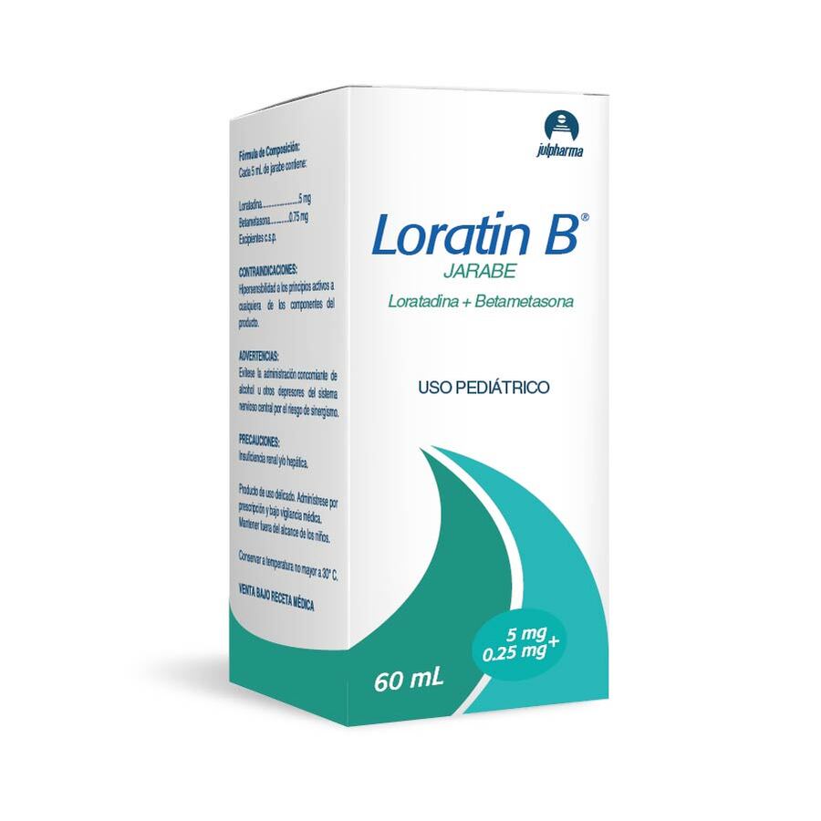 Imagen de Loratin 5/0.25mg Dyvenpro Farma Eticos Jarabe