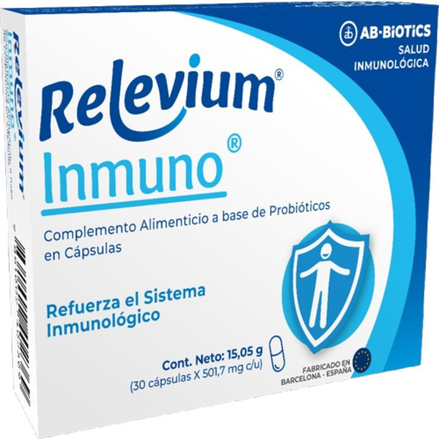 Imagen de  Probiótico RELEVIUM INMUNO 15.05gr Cápsulas x 30