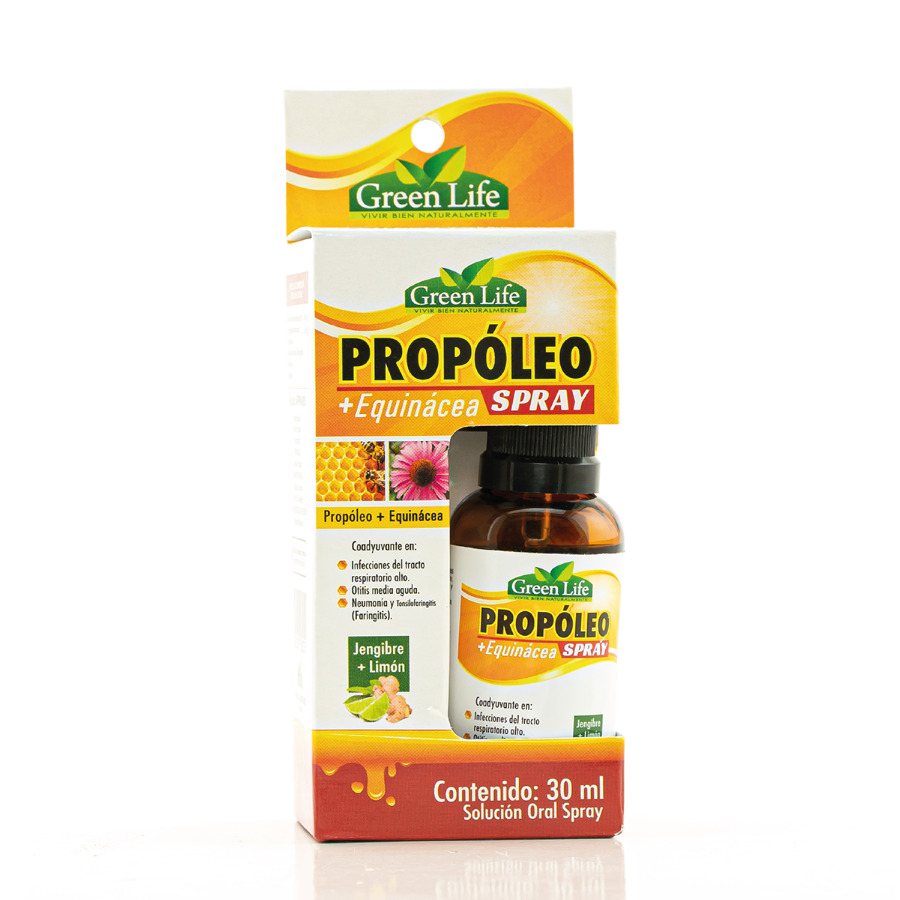 Imagen de Propóleo green life jengib-lim solución oral 30 ml