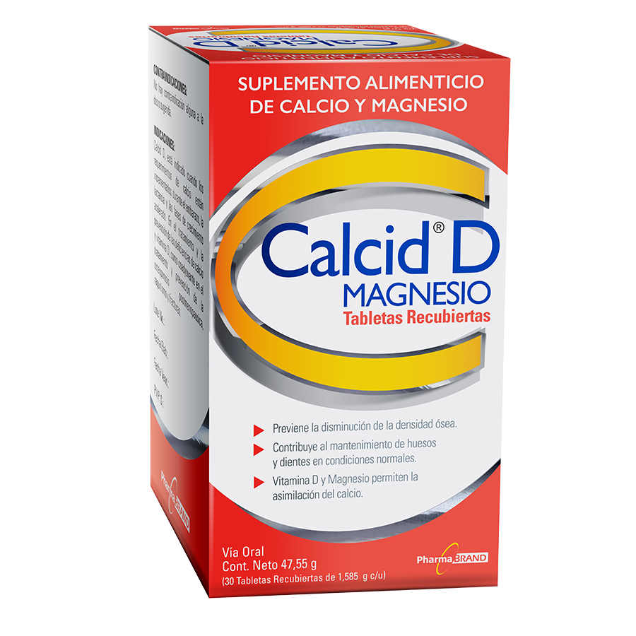 Imagen de  Suplemento Nutricional CALCID Magnesio Tableta Recubierta x 30