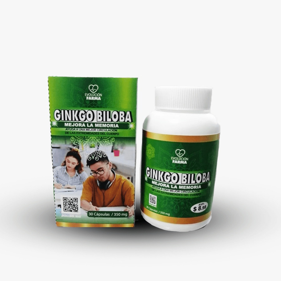 Imagen de Ginkgo-biloba cápsulas x 30