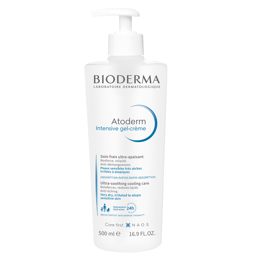 Imagen de  Gel BIODERMA Atoderm Intensive Crema hidratante 500 ml