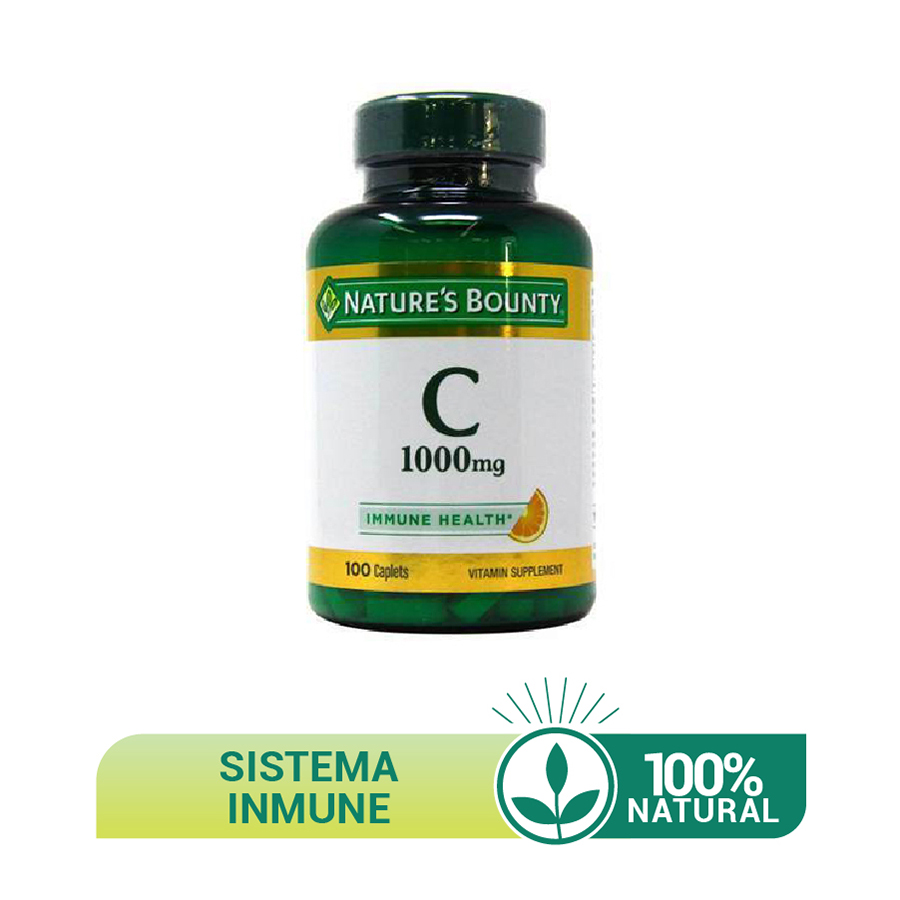 Imagen de Vitamina c natures bounty 100 unidades