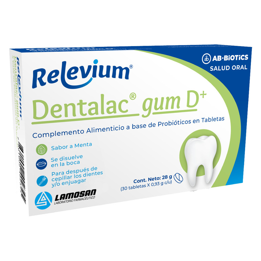Imagen de Tableta relevium dentalac gumd+ dentalac gumd+ x 30