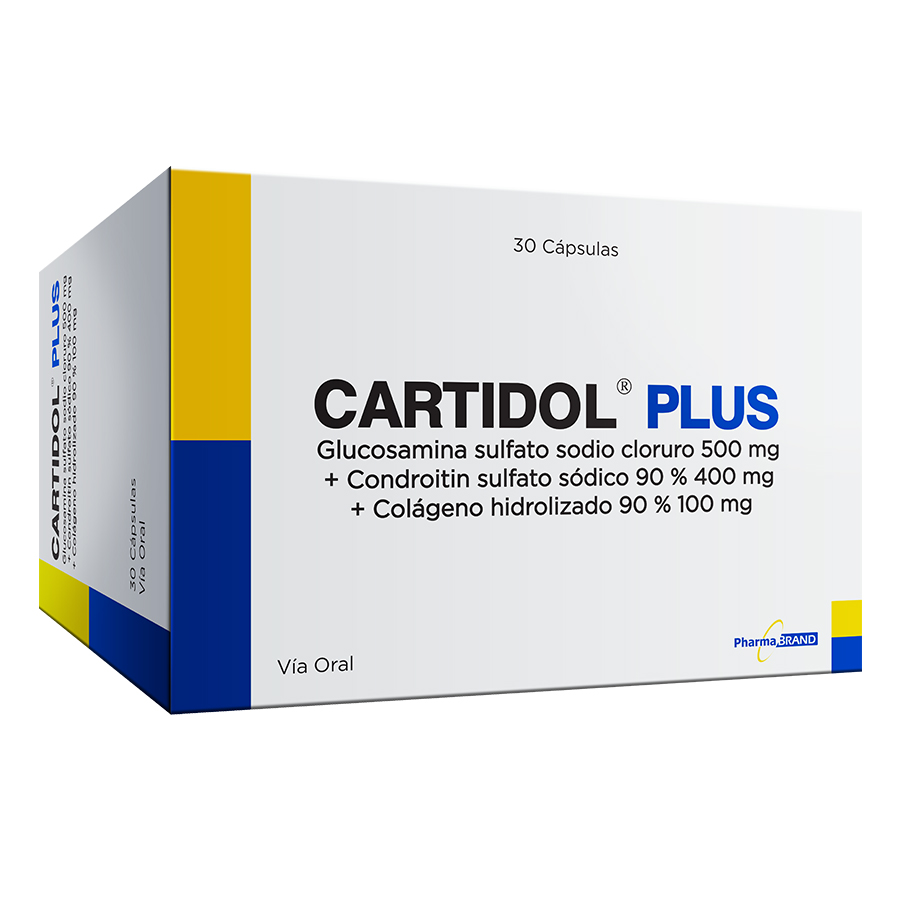 Imagen de Cartidol 500/400/100mg leterago - pharmabrand  plus 
