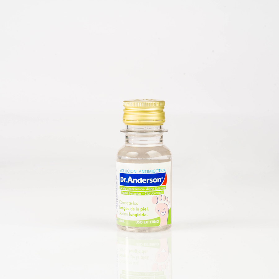 Imagen de  Tratamiento Antifúngico DR ANDERSON Antimicótico  Solución 60 ml