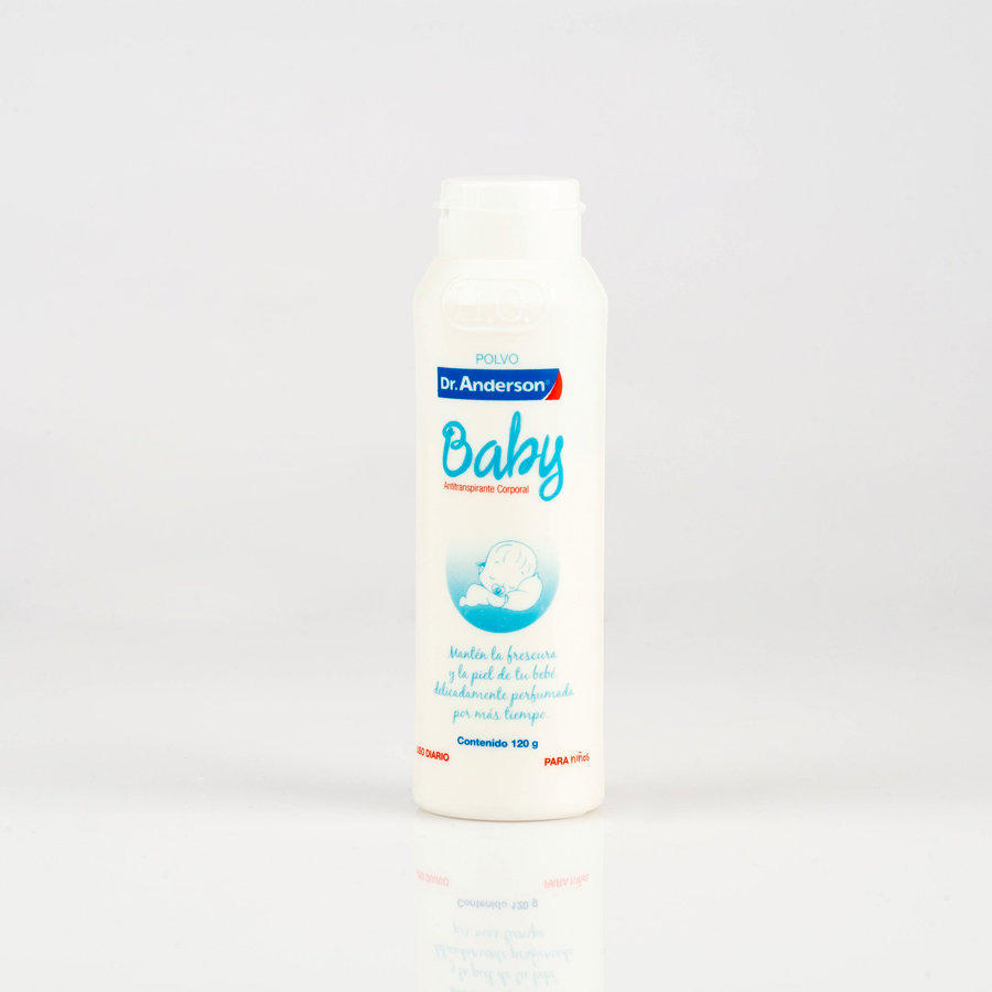 Imagen de Talco corporal dr anderson baby 120 g