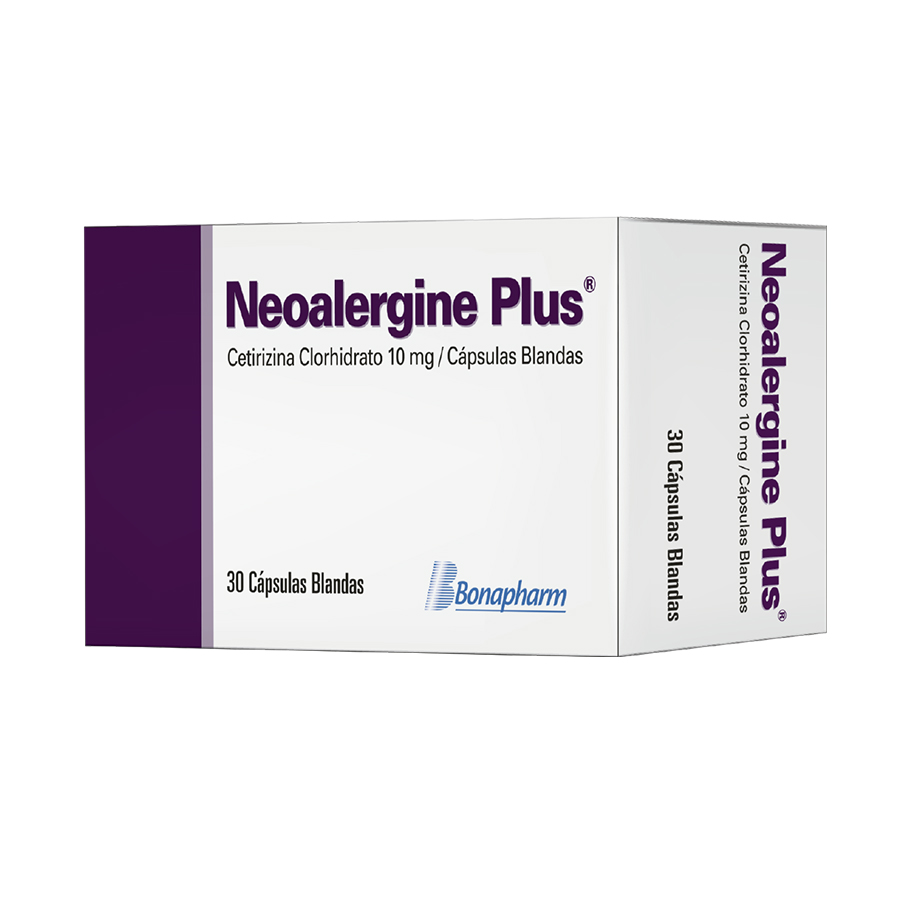 Imagen para  NEOALERGINE 10 mg x 30                                                                                                          de Pharmacys