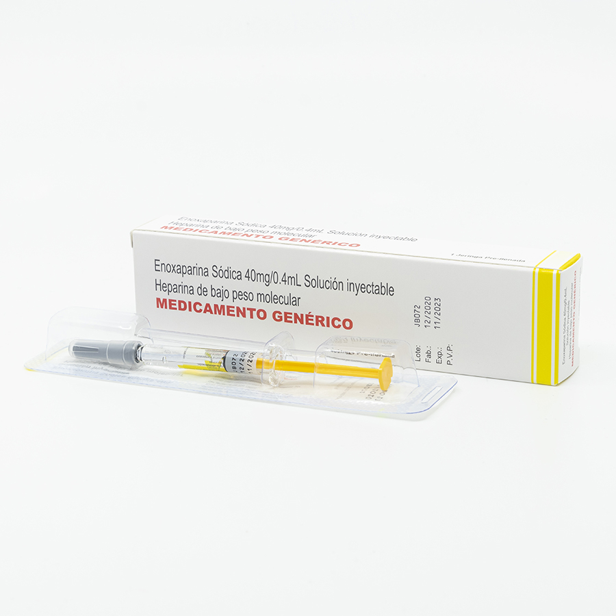 Imagen de Enoxaparina sodica 40mg nutrimed