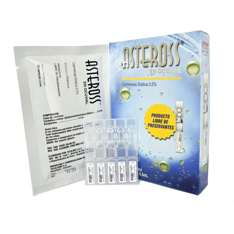 Imagen de Solución oftálmica asteross 5 mg