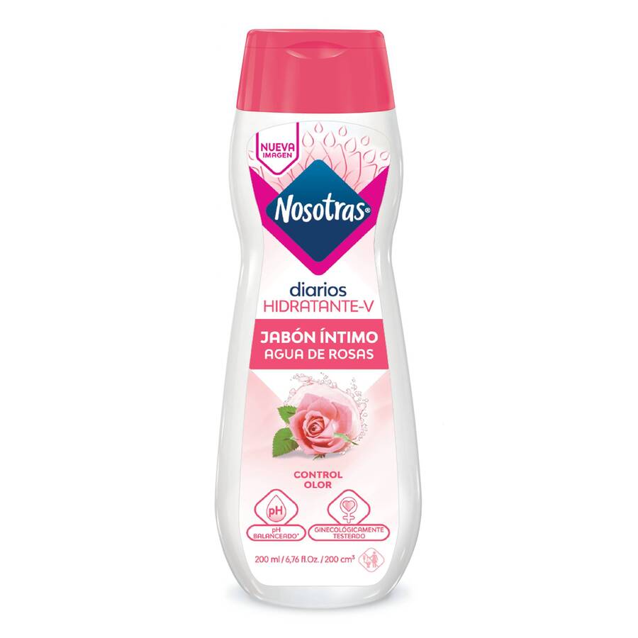 Imagen de Jabon liq nosotras agua rosasx200ml