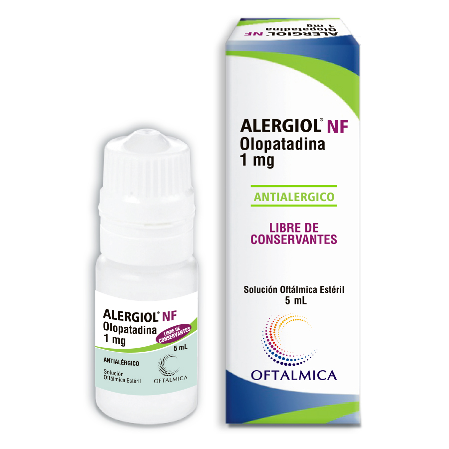 Imagen de Alergiol 1mg berkanafarma solución oftálmica