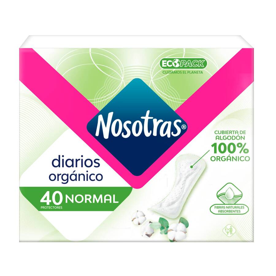 Imagen de  NOSOTRAS PROTEC NOSOTR ORGANICx40 108376