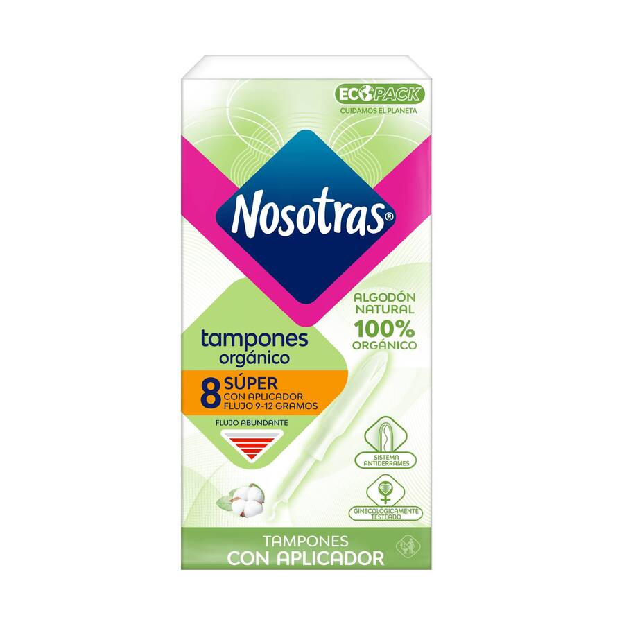 Imagen de Tampones nosotr c-aplic sup organx8