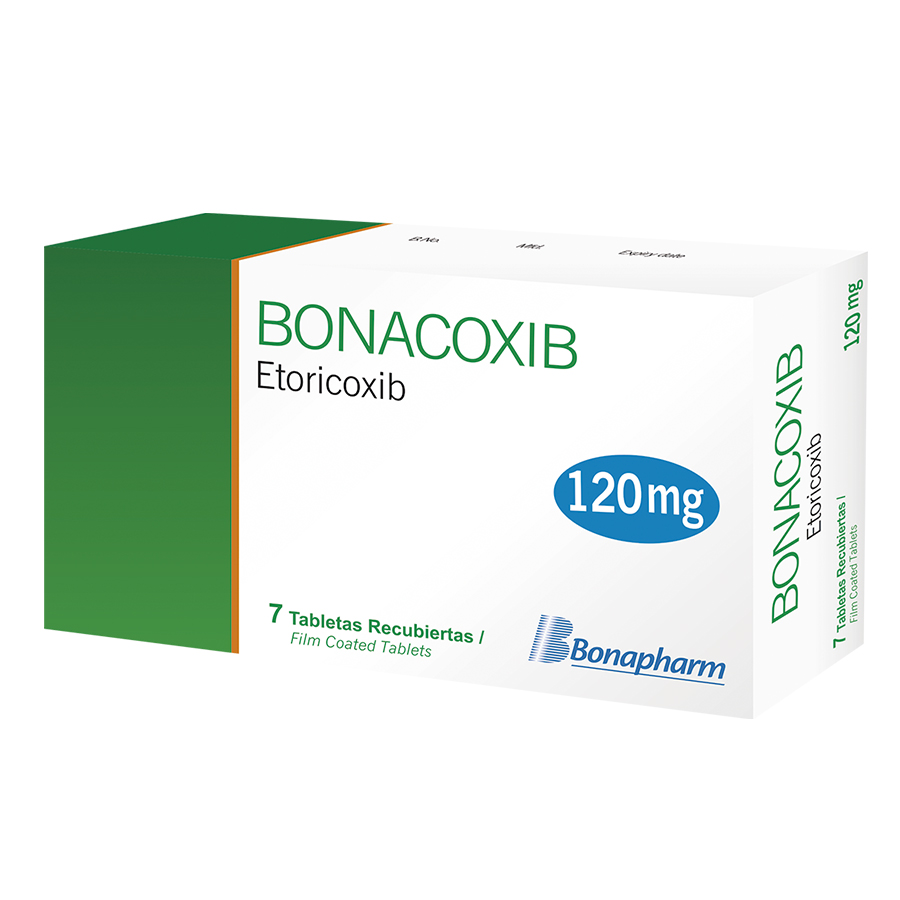 Imagen para  BONACOXIB 120 mg x 7                                                                                                            de Pharmacys