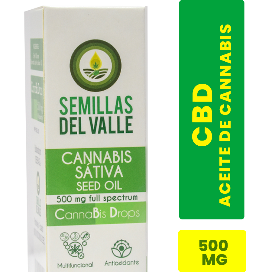 Imagen de  SEMILLAS DEL VALLE SEDEVA Aceite Cannabis de cbd Gotas 108522 30 ml