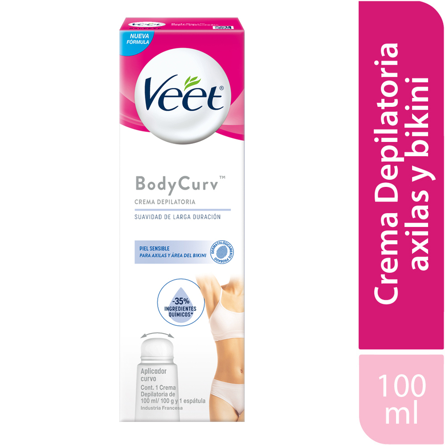 Imagen de Crema depilatoria veet bikini y axilas 100 ml