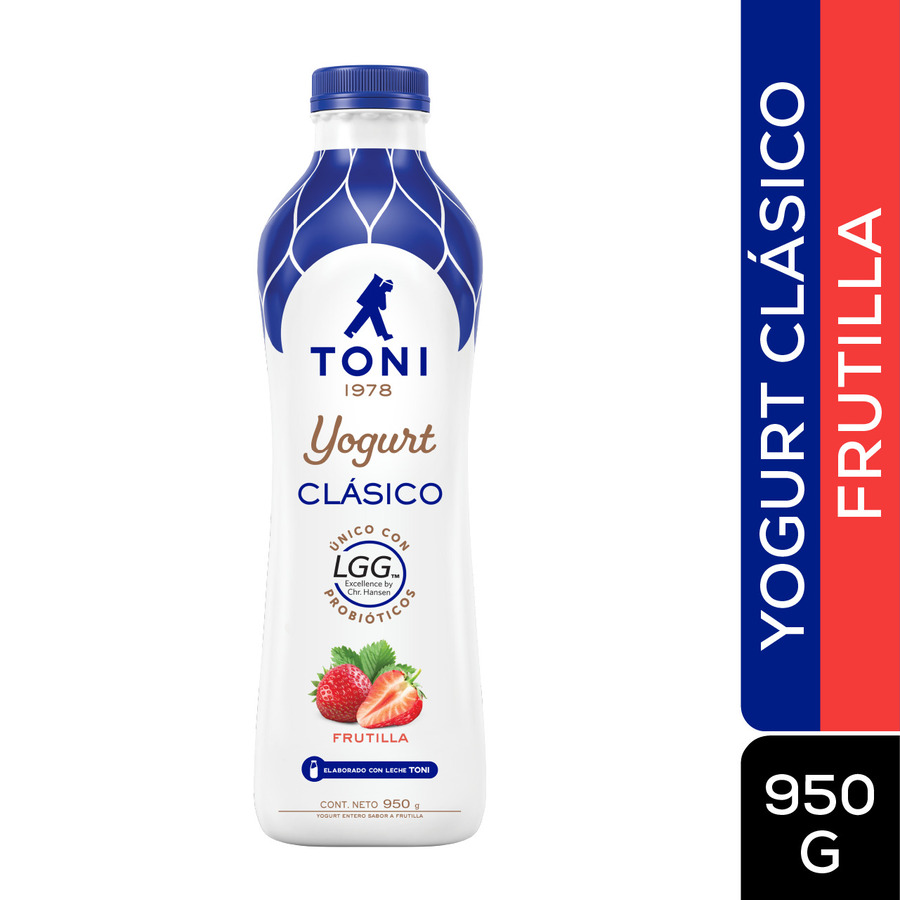 Imagen de  Yogurt TONI Clásico Frutilla 108658 950 g