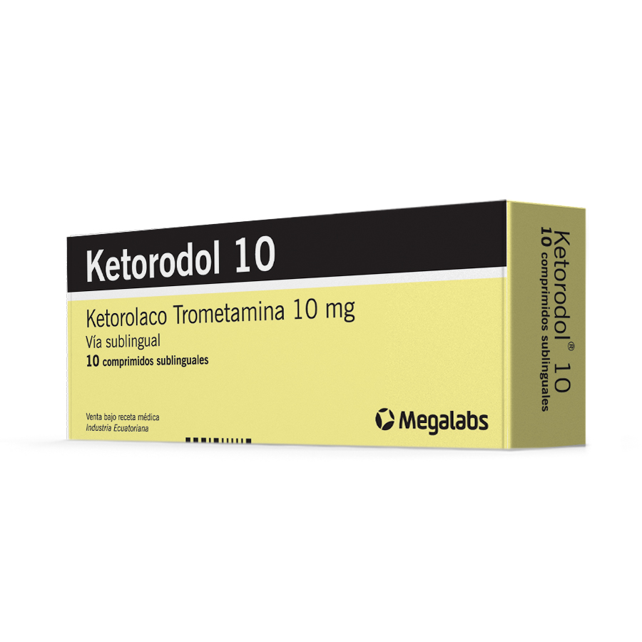Imagen para  KETORODOL 10 mg MEGALABS x 10                                                                                                   de Pharmacys