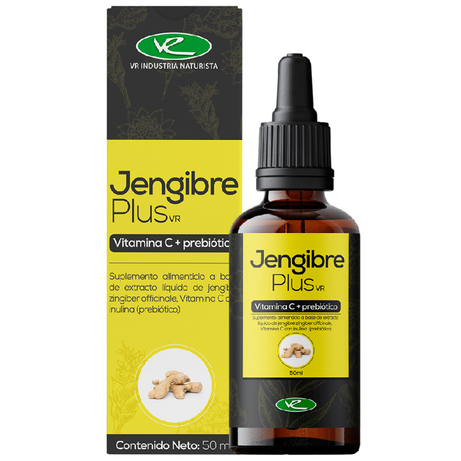 Imagen de Suplemento nutricional jengibre plus gotas 50 ml