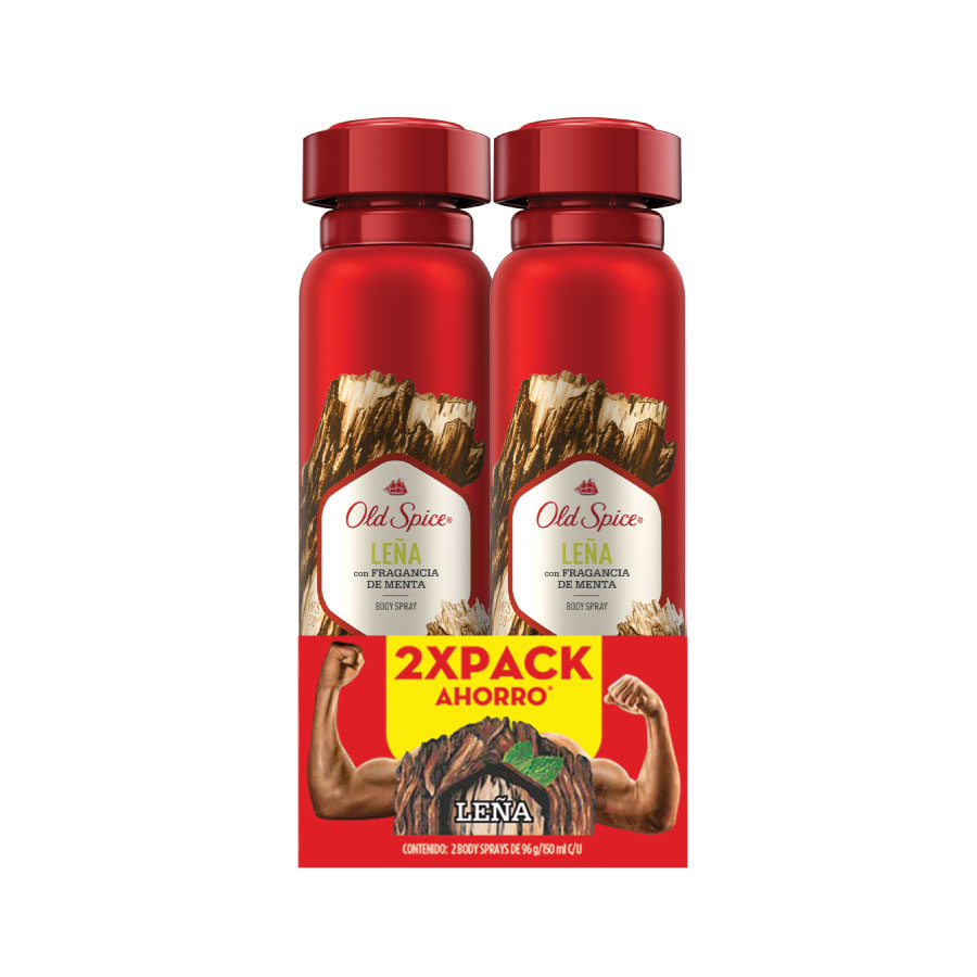 Imagen de Desod old-spice aer leñax150ml pack