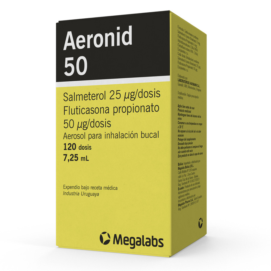 Imagen de Aeronid 50/25mcg leterago - megalabs