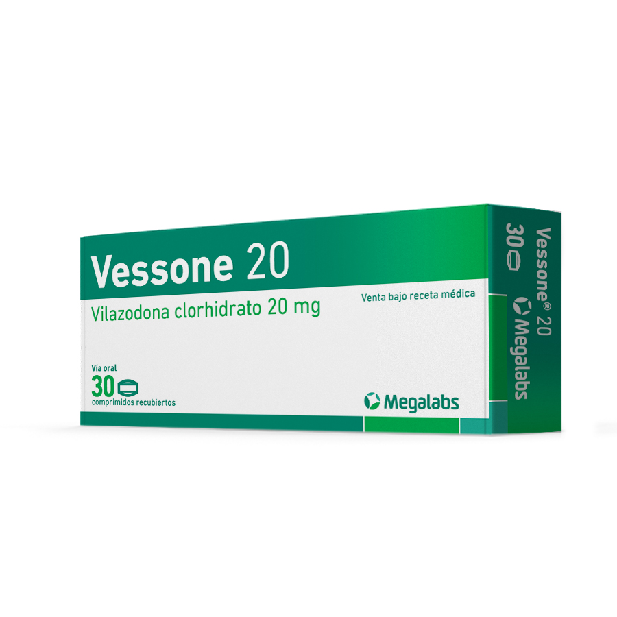 Imagen para  VESSONE 20 mg MEGALABS x 30                                                                                                     de Pharmacys