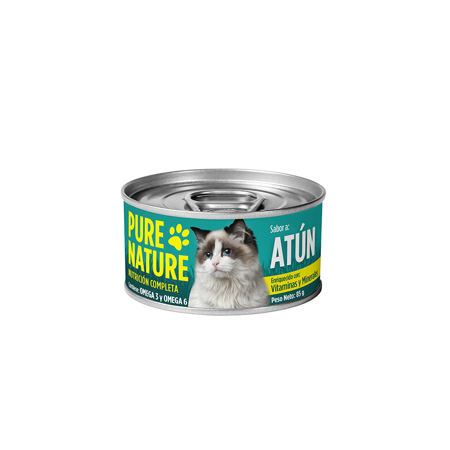 Imagen de Alimento para gato pure nature atún 85 g