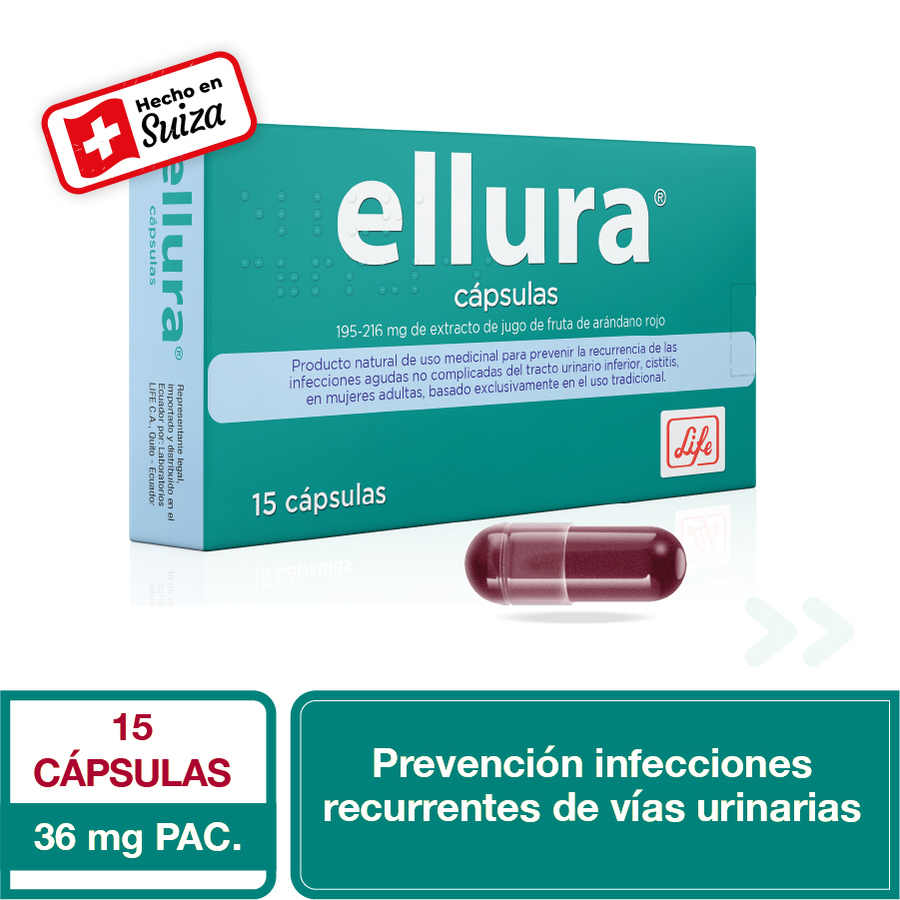 Imagen de  Cápsulas ELLURA 109175 50 ml