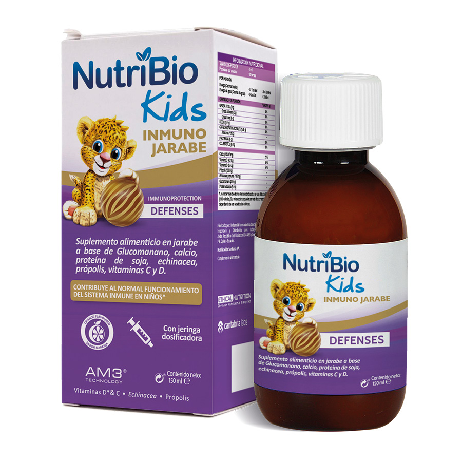 Imagen de  NUTRIBIO KIDS INMUNO Jarabe 150 ml