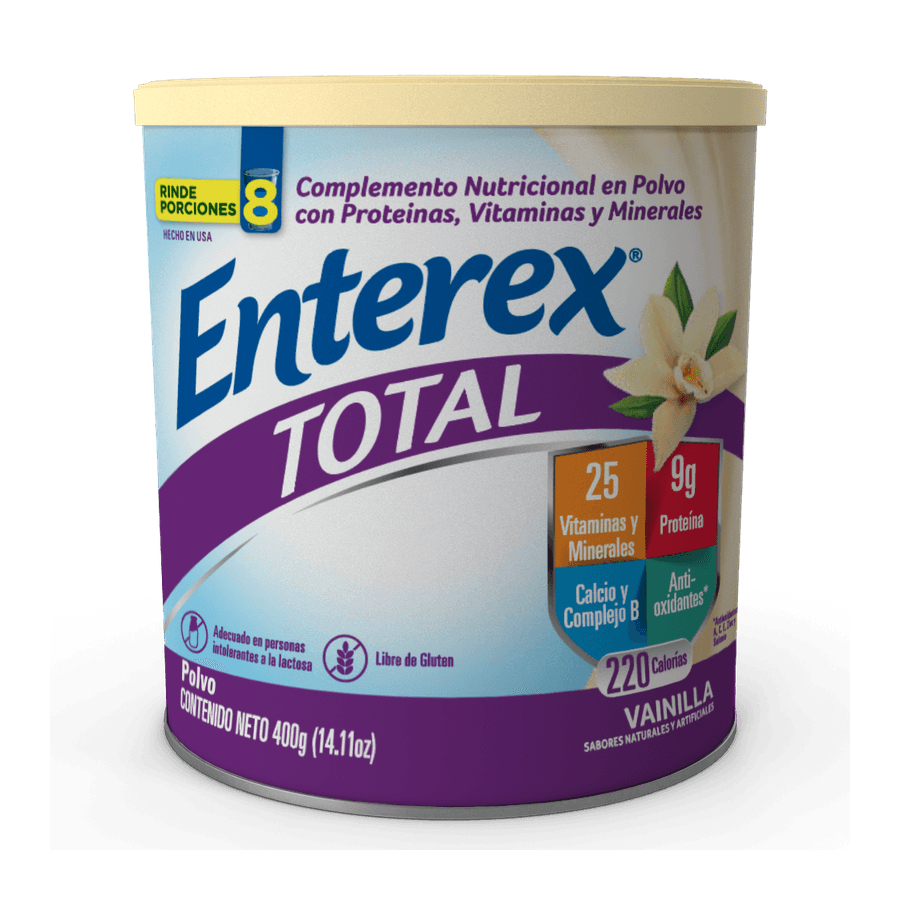 Imagen de  ENTEREX ENTEREX TOTAL POLVO VAINILLAx400GR