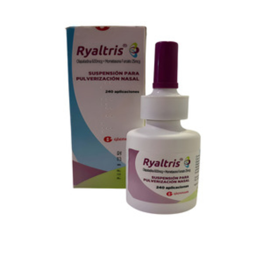 Imagen de  RYALTRIS 600 mcg, 25 mcg GLENMARK Suspensión Nasal