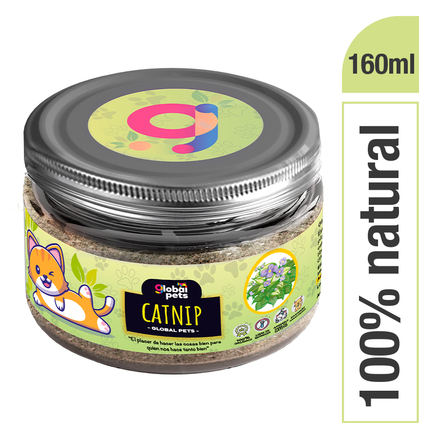 Imagen de Alimento para gato catnip frasco 160 ml