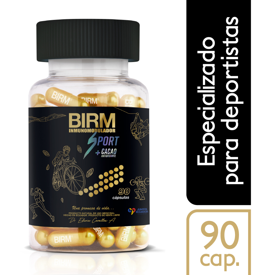 Imagen de  BIRM BIRM INMUN-SPORT CACAO CAPx90 109540