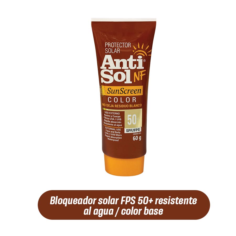 Imagen de  SUN SCREEN BLOQ ANTISOL SUN-SC COLOR SPF50x60G 109600