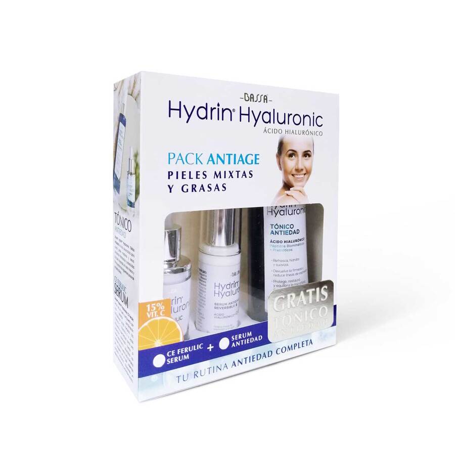 Imagen de Hydrin pack antiedad piel mixta y grasa