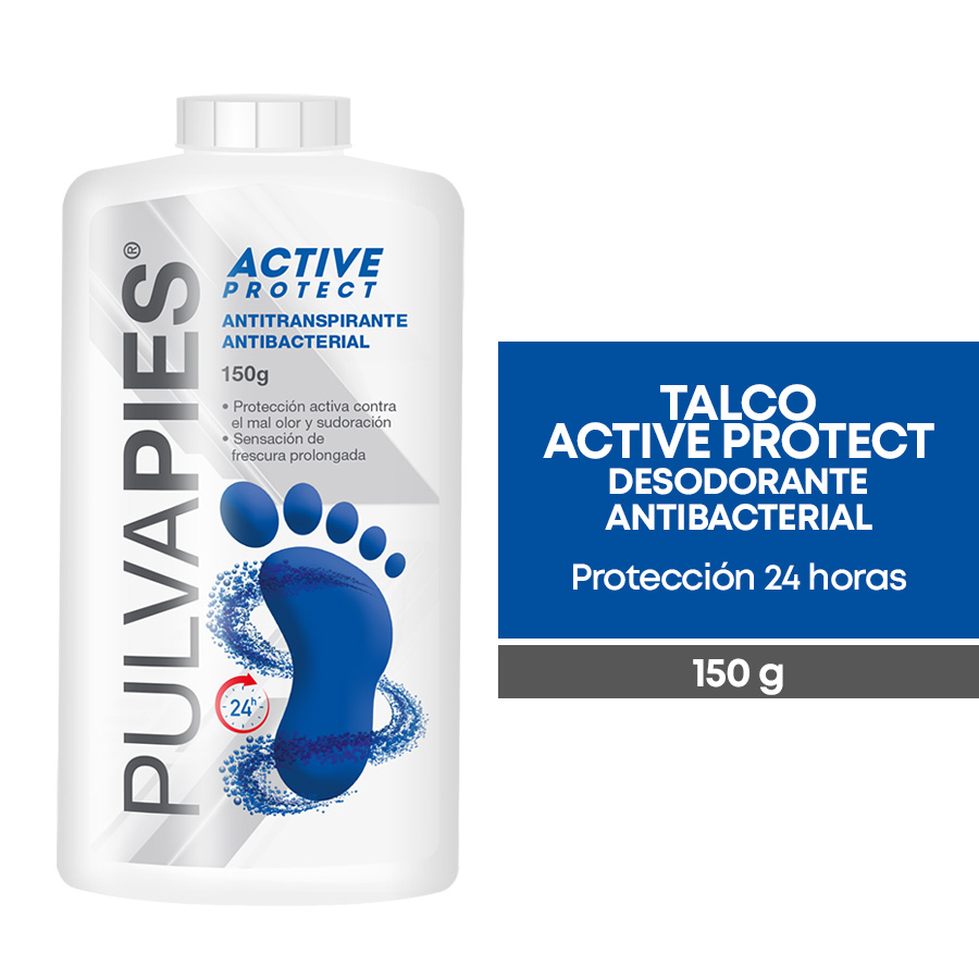 Imagen de  PULVAPIES TALCO PULVAPIES ACTIVE PROTx150GR 109675