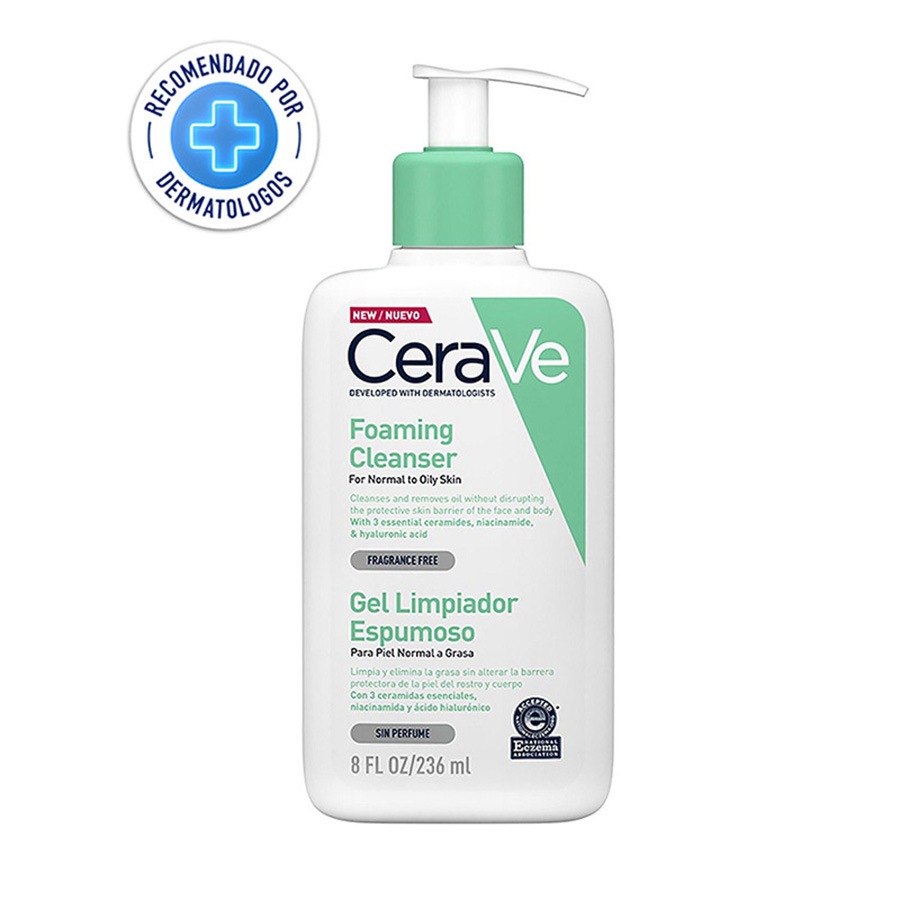 Imagen de Gel limpiador cerave espumoso 236 ml