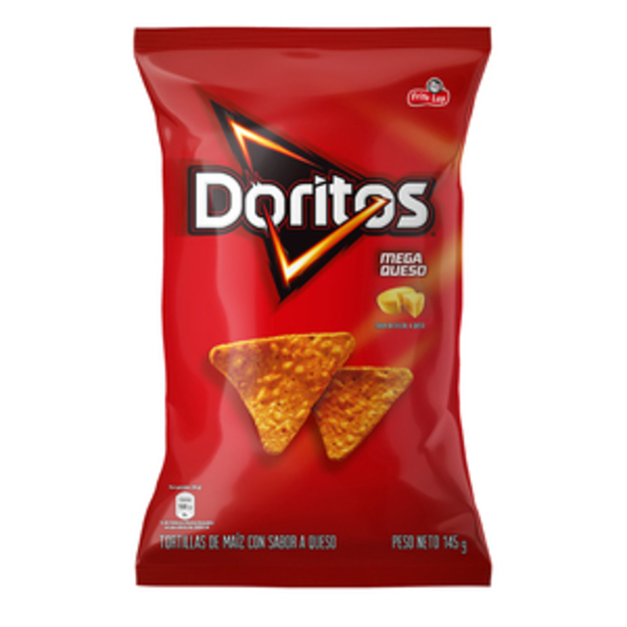 Imagen de  DORITOS DORITOS MEGA QUESO FDAx145G 109820