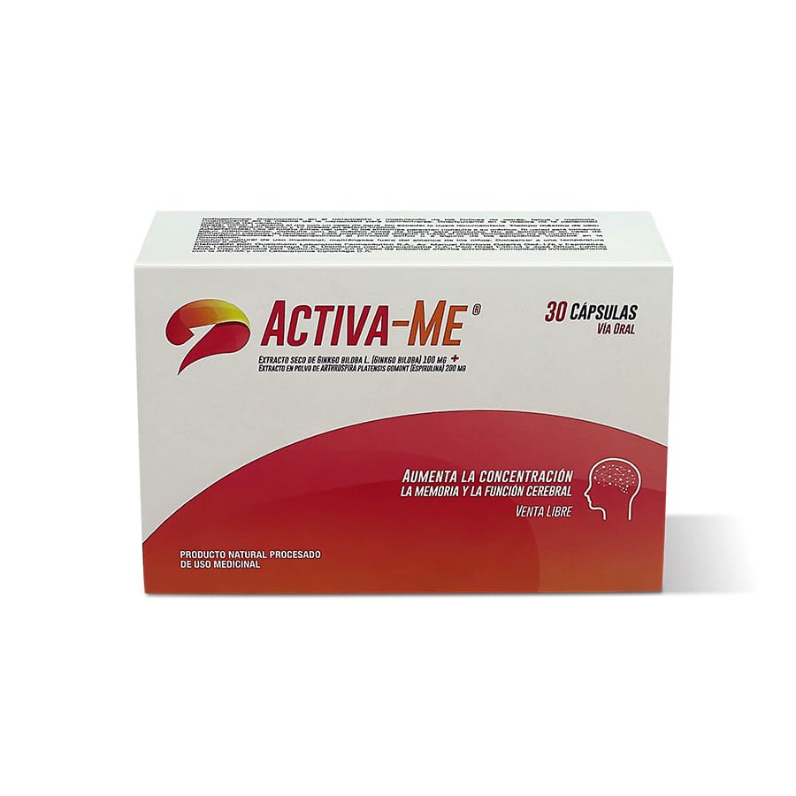 Imagen de  ACTIVA-ME ACTIVA-ME CAPx100/200MGx30 109931