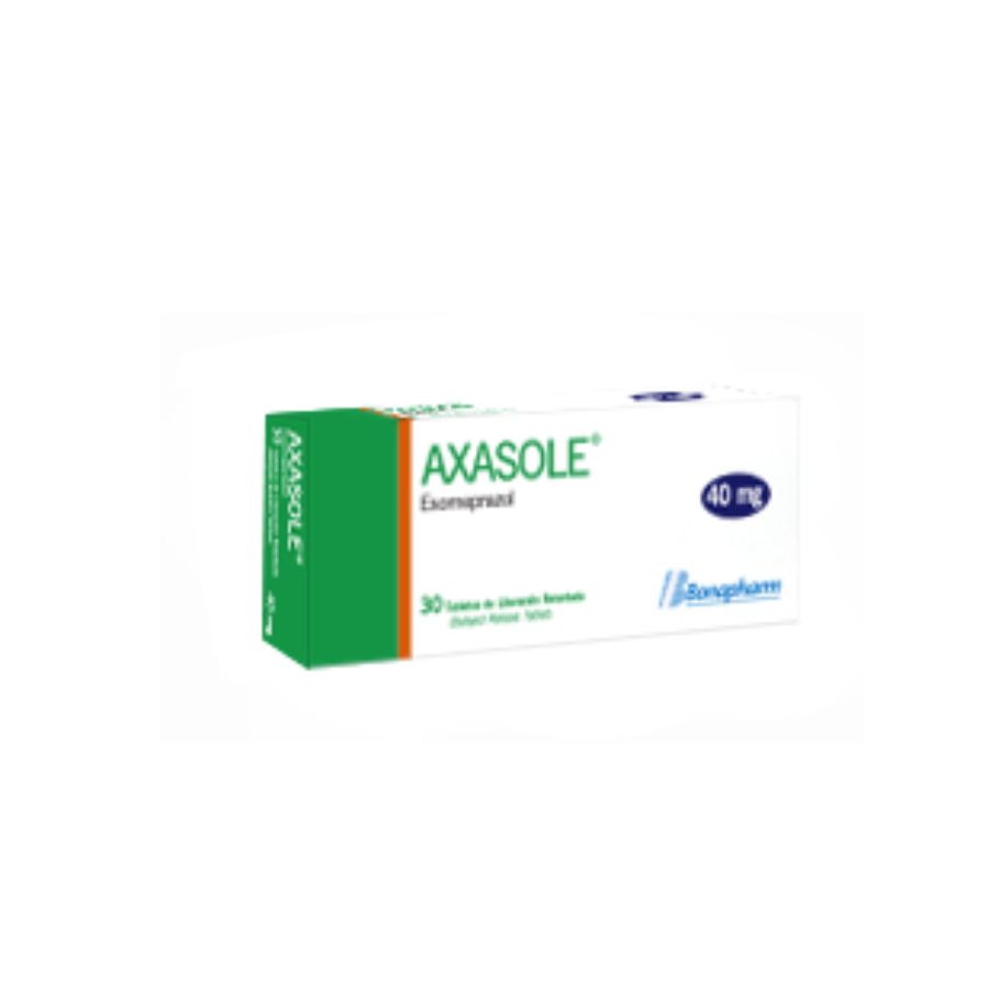 Imagen para  AXASOLE 40 mg x 30                                                                                                              de Pharmacys