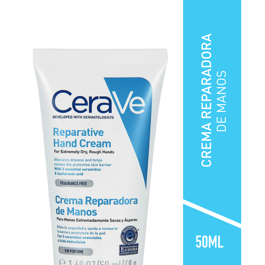 Imagen de Crema reparadora cerave de manos 50 ml