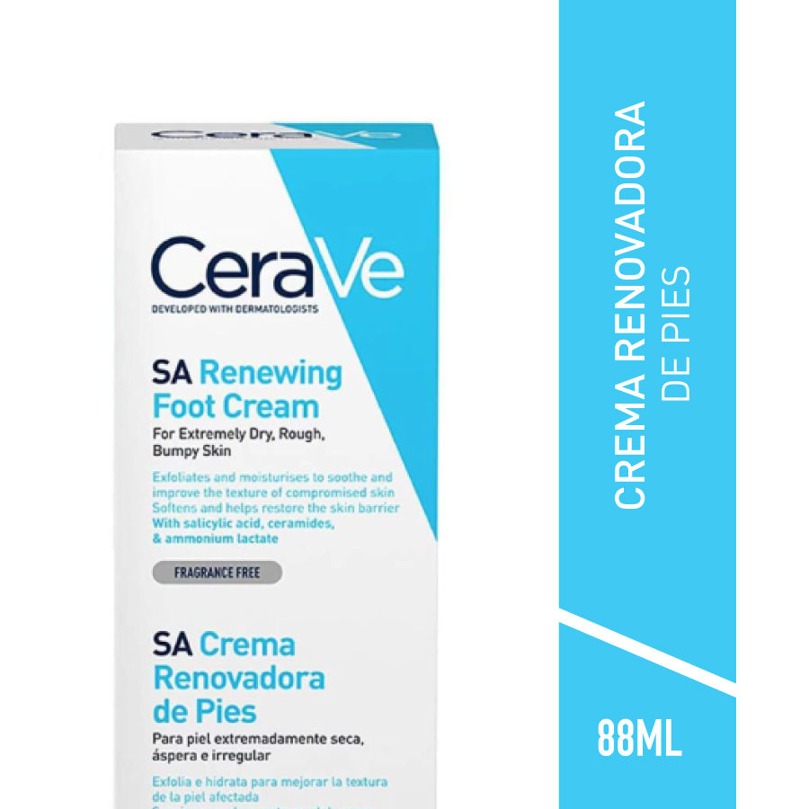 Imagen de Cerave Crema Renovadora Pies 88 ml