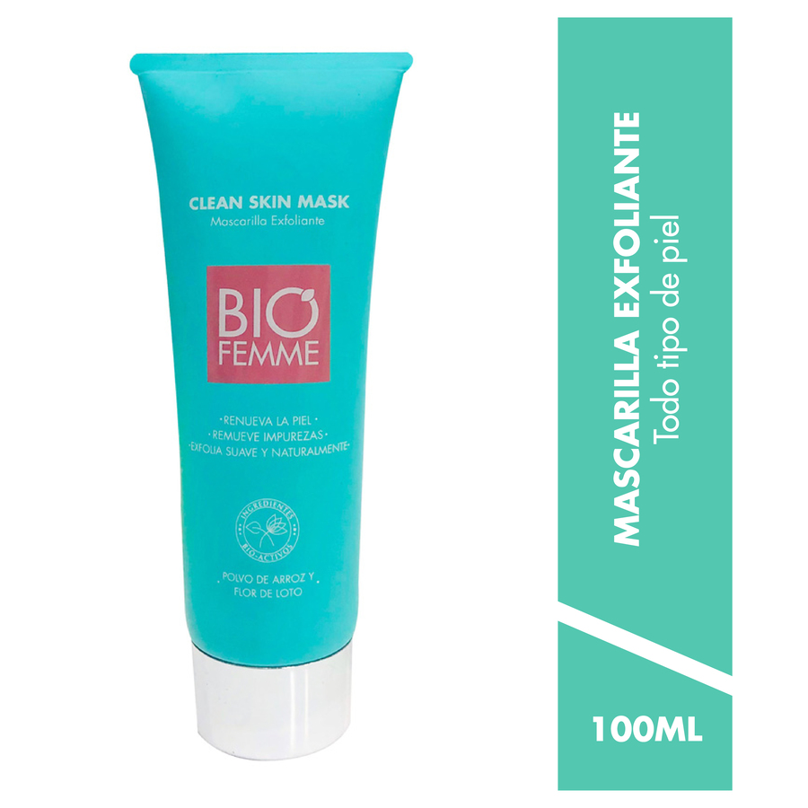 Imagen de  BIOFEMME Exfoliante  Clean Skin Mask 110327 100 ml